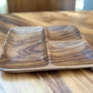 Piatto Rettangolare "Convivio" – Legno di Acacia