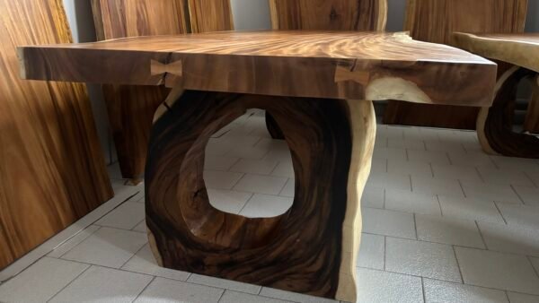 Tavolo con gambe tronco d'albero J05 L250cm - Image 2