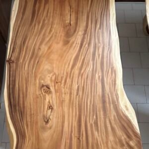 Tavolo con gambe tronco d'albero J05-1