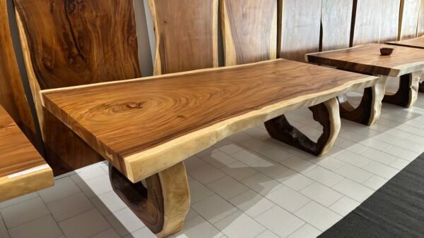 Tavolo con gambe tronco d'albero J06 L250cm - Image 3