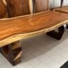 Tavolo con gambe tronco d'albero J07