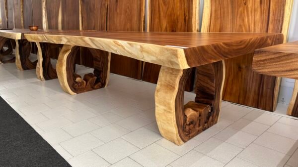 Tavolo con gambe tronco d'albero J10 L250ccm - immagine 2