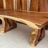 Tavolo con gambe tronco d'albero J16