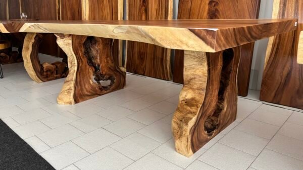 Tavolo con gambe tronco d'albero J16 L200ccm - immagine 2