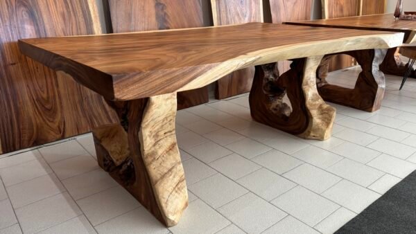 Tavolo con gambe tronco d'albero J16 L200ccm - immagine 4