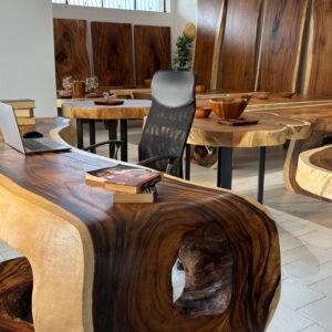 Straordinari Tavoli da un unico tronco